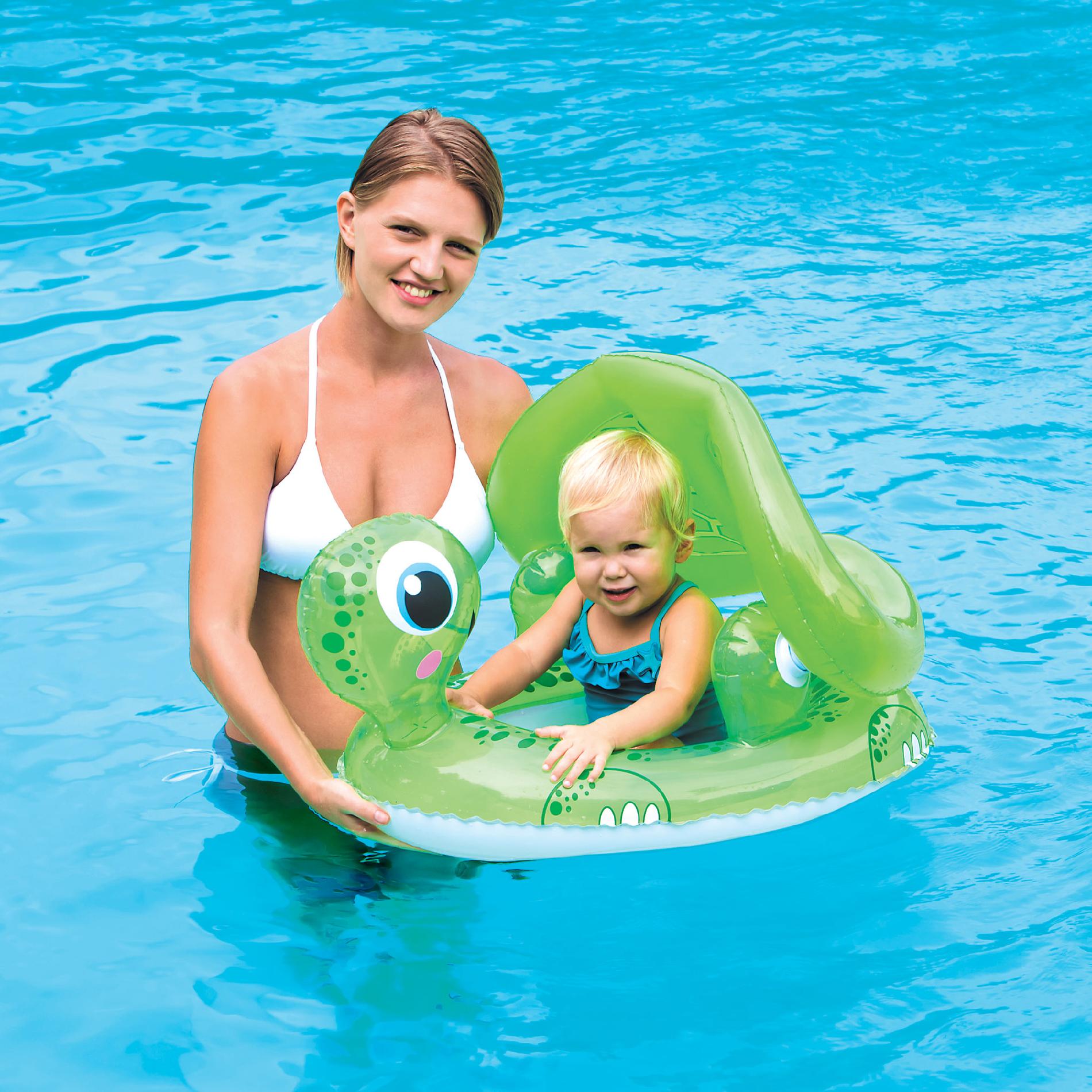 Phao tắm hình thú cho bé