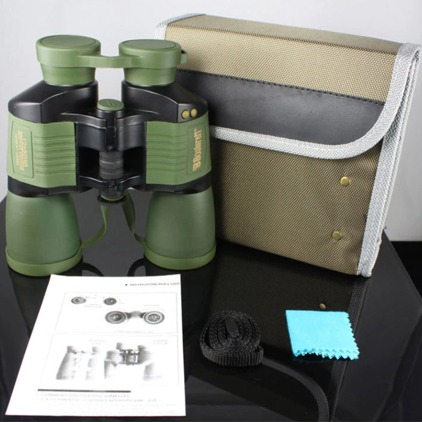 Ống nhòm 2 mắt Boshiren 10x50 - Lăng kính BKA4 có tích hợp đo khoảng cách