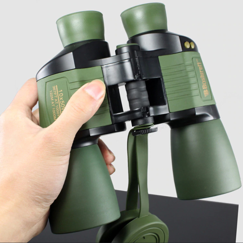 Ống nhòm 2 mắt Boshiren 10x50 - Lăng kính BKA4 có tích hợp đo khoảng cách