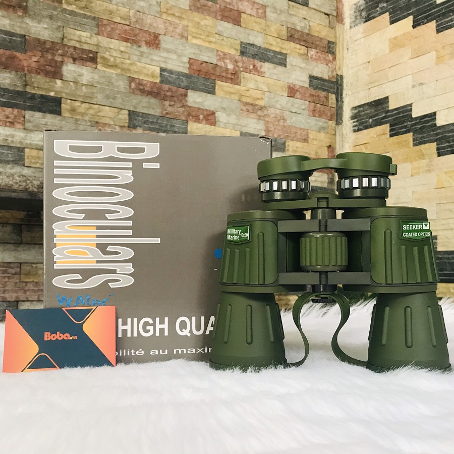 Ống nhòm Binocular 10x50 góc cực rộng - Tặng kèm túi đựng