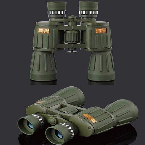 Ống nhòm quân đội Bresee 10x50 Coated Optics Telescope lăng kính BAK4
