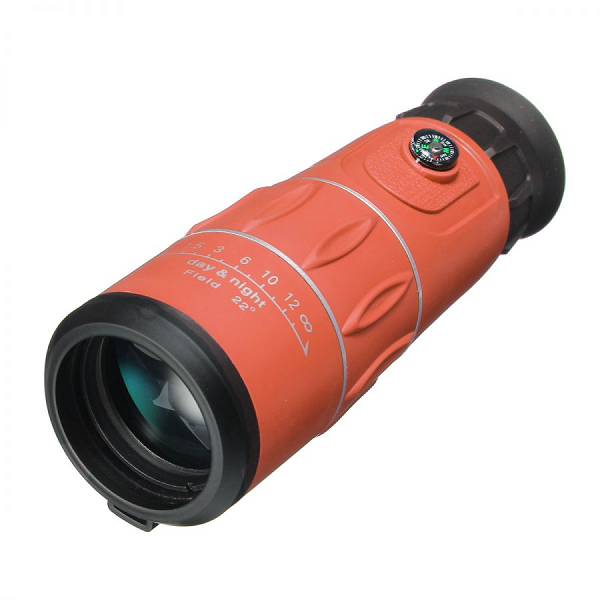 Ống Nhòm Du Lịch Bedell 16x52  Chống Nước - Có La Bàn - Nhập Khẩu Nhật