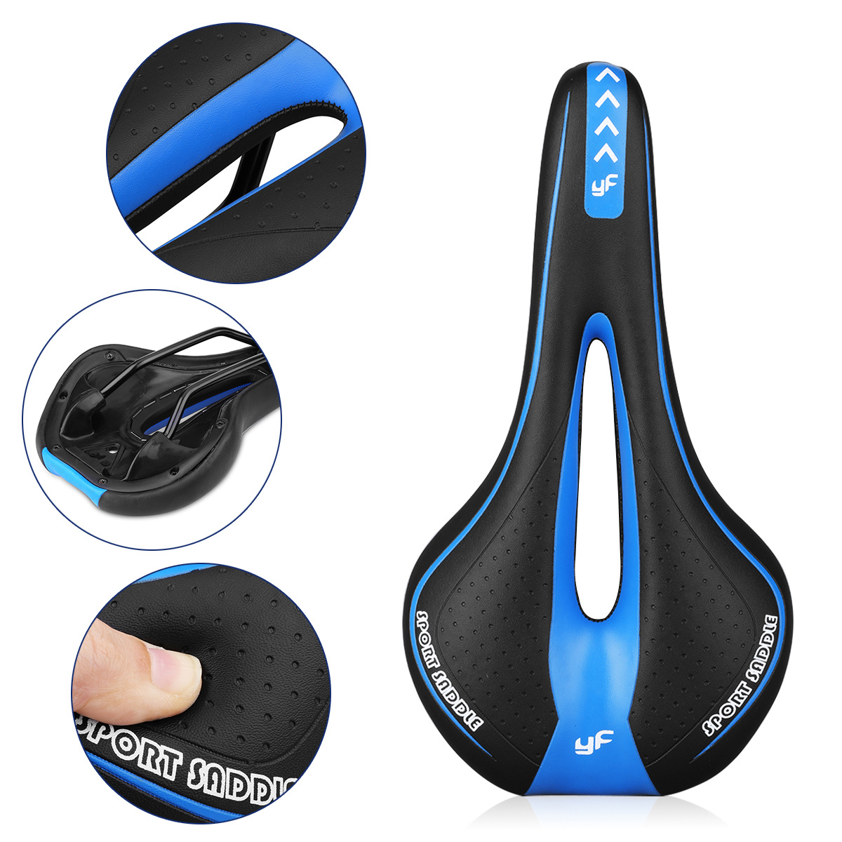 Yên xe đạp thể thao cao cấp Sport Saddle M9 - Êm ái thoát nhiệt