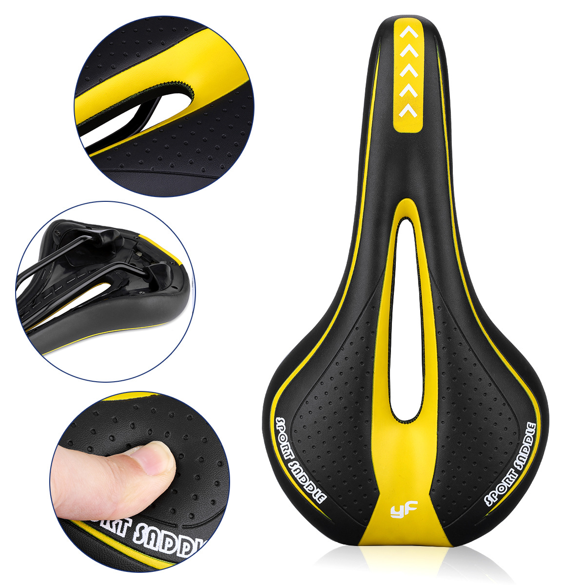 Yên xe đạp thể thao cao cấp Sport Saddle M9 - Êm ái thoát nhiệt