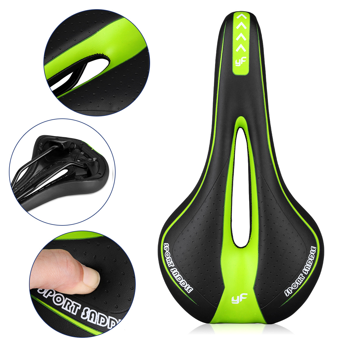 Yên xe đạp thể thao cao cấp Sport Saddle M9 - Êm ái thoát nhiệt