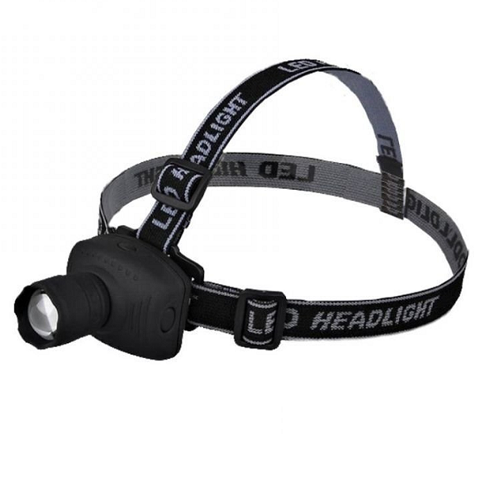 Đèn Pin Đội Đầu Siêu Sáng Chip Loại 1 (Đen)