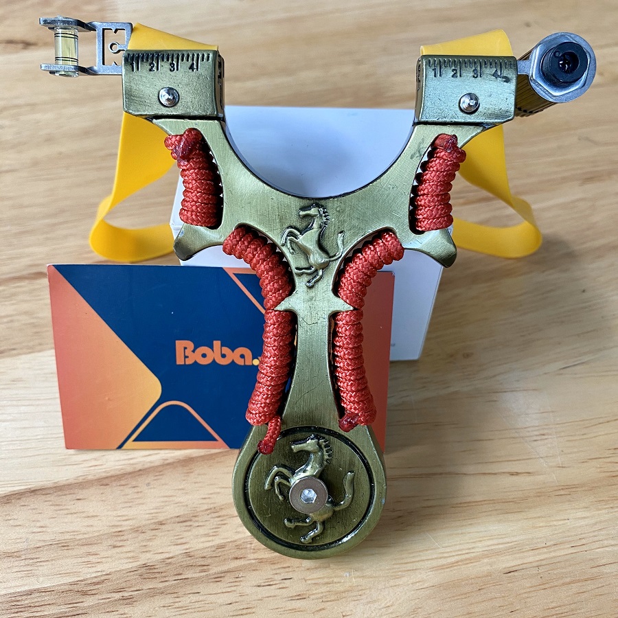 Ná súng cao su Hình Ngựa có laze