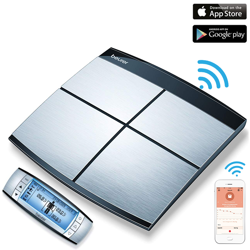 Cân phân tích sức khỏe cơ thể chuyên nghiệp Beurer BF100 - Sync với App Beurer Health Manager