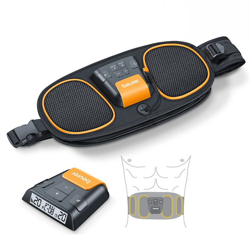 Đai massage bụng xung điện 4 điện cực Beurer EM39 2 IN 1 Chính Hãng