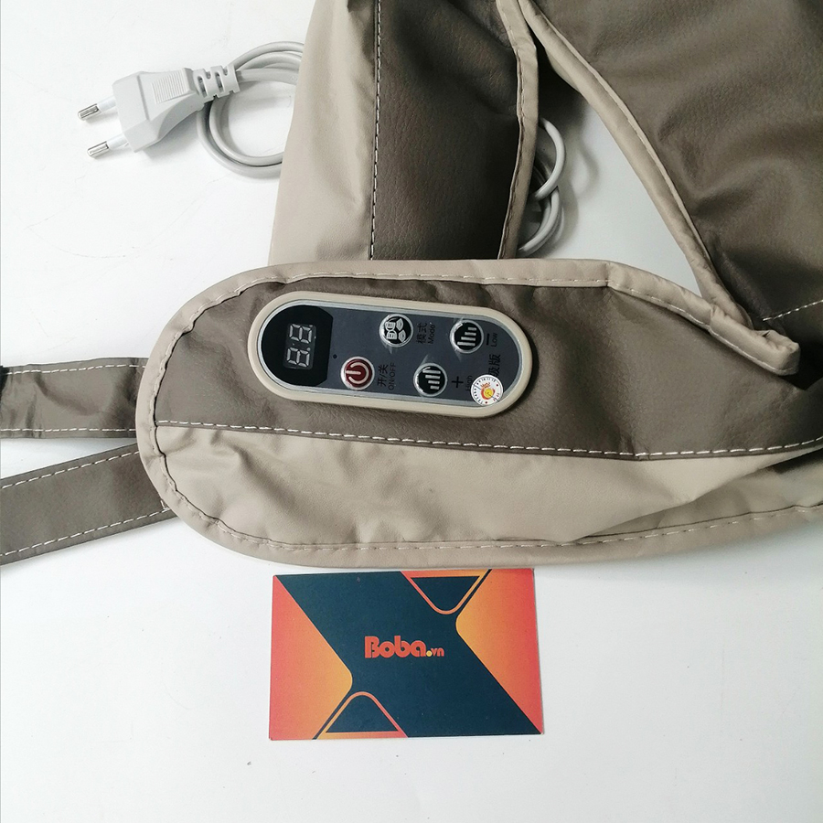 Đai đeo massage lưng vai cổ gáy P9