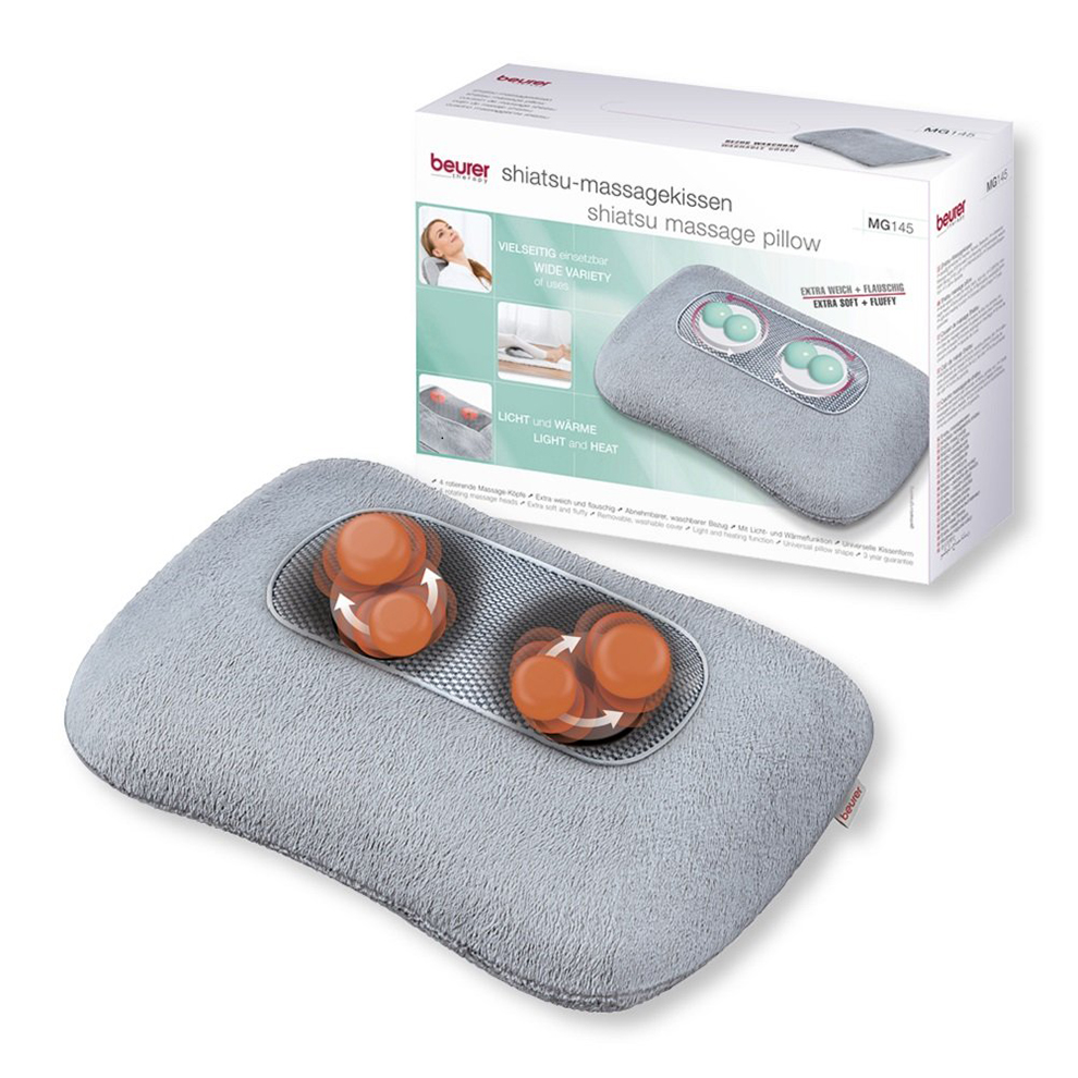 Gối massage hồng ngoại Beurer MG145 nhập khẩu Đức - Bảo hành 2 năm