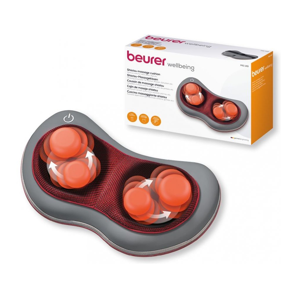 Gối massage hồng ngoại Beurer MG149 - Có tích hợp sưởi ấm