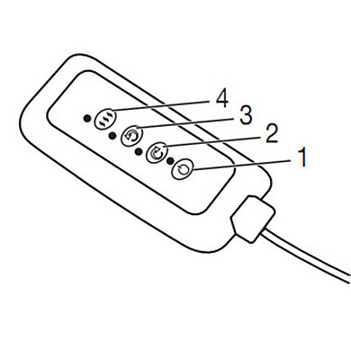 Gối massage hồng ngoại có điều khiển Beurer MG147 nhập khẩu Đức