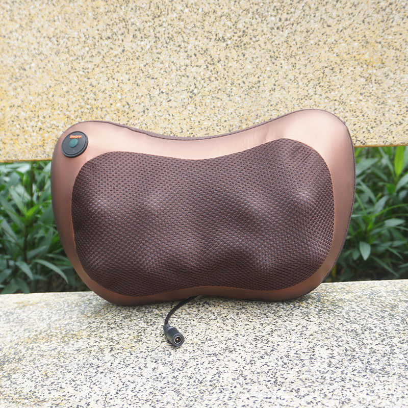 Gối massage hồng ngoại hồng ngoại 8 bi 2 chiều - công nghệ Nhật Bản