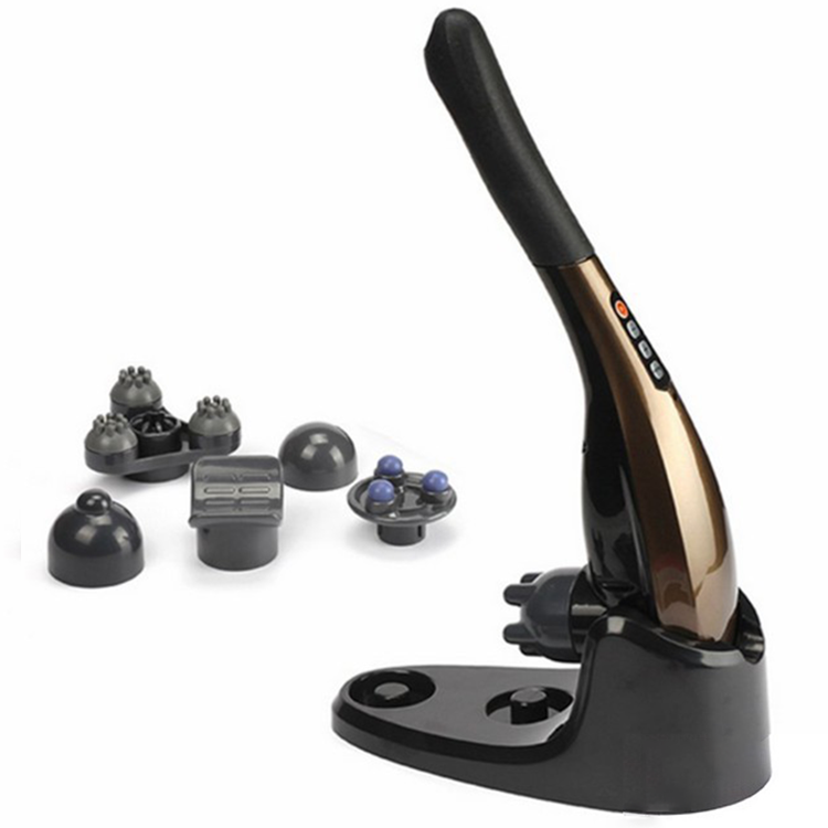 Máy matxa cầm tay trị liệu 6 đầu Hammer Pin sạc điện