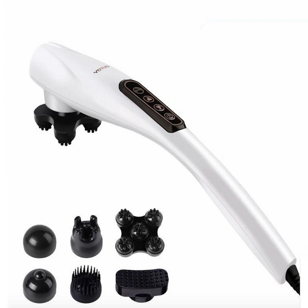 Máy Massage Cầm Tay Mini 6 Đầu Đa Năng Dùng Điện Trực Tiếp P5