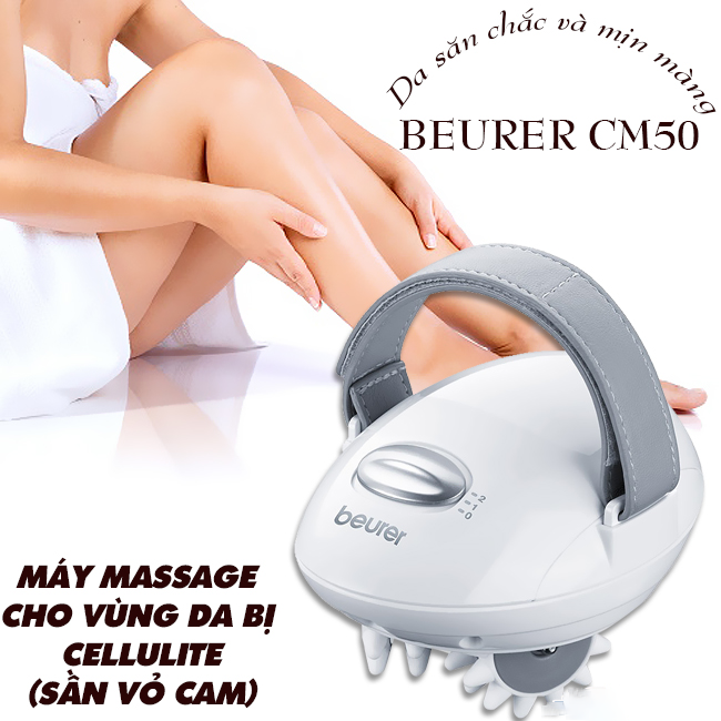 Máy massage vùng da bị cellulite Beurer CM50 - Sần vỏ cam