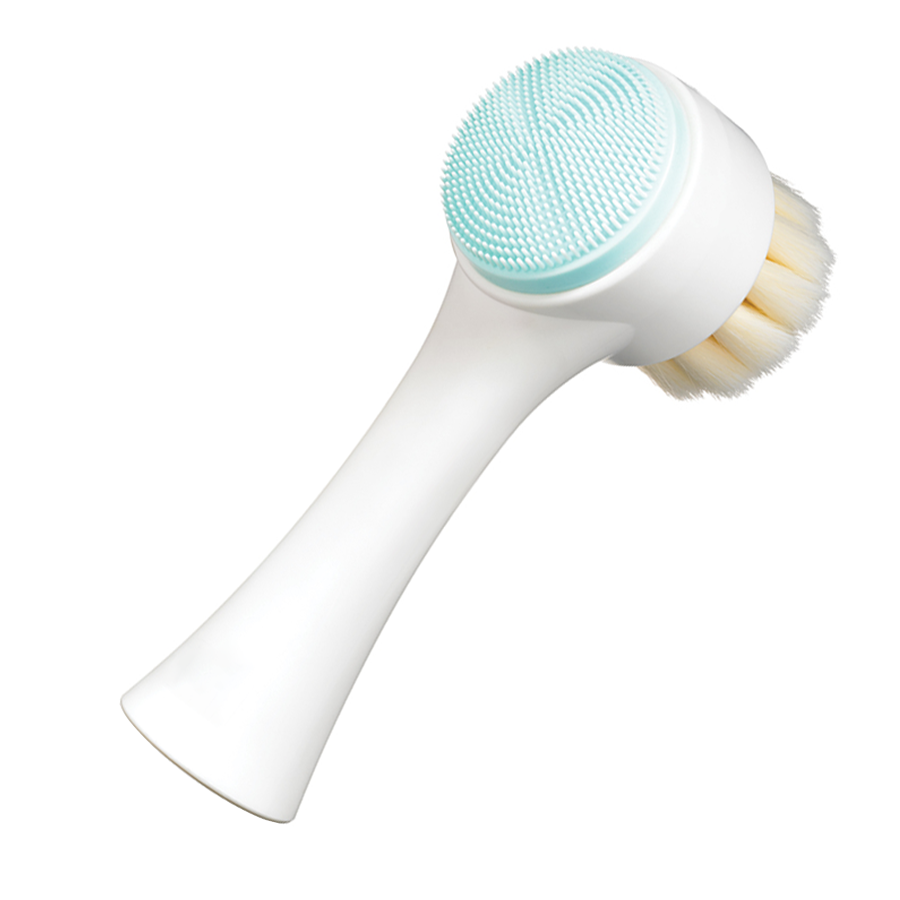 Thiết bị massage mặt Facia cleansing brush - Cọ rửa mặt 2 đầu