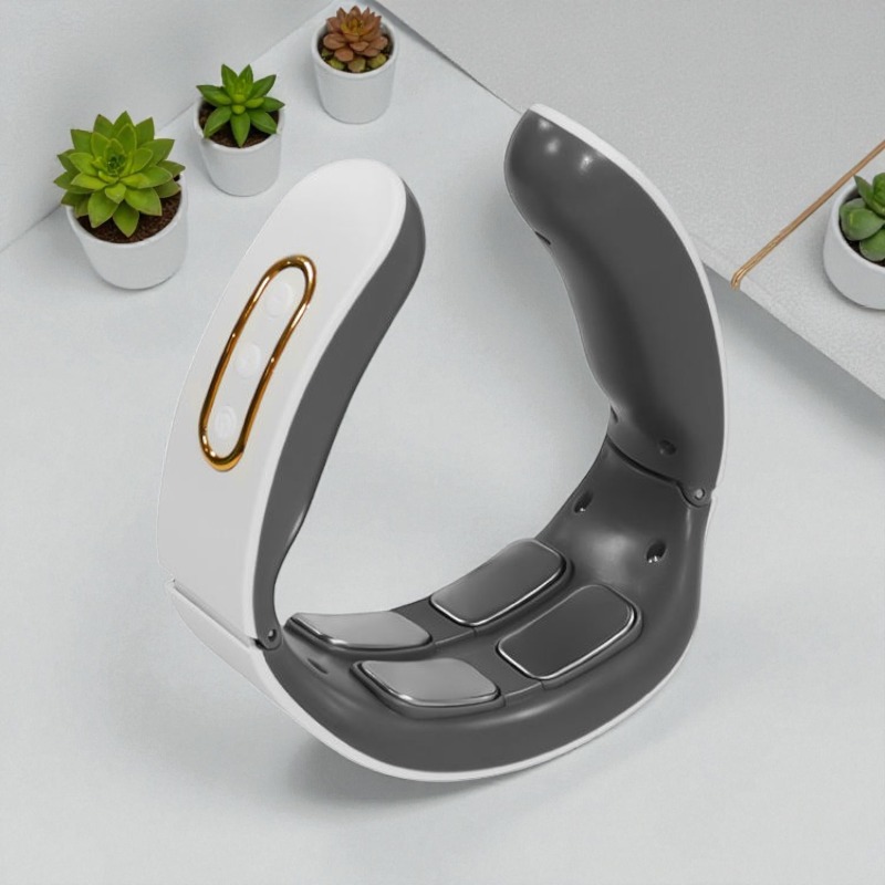 Máy Massage Đốt Sống Cổ 4D với 4 Đầu Massage 12 Mức Điều Chỉnh