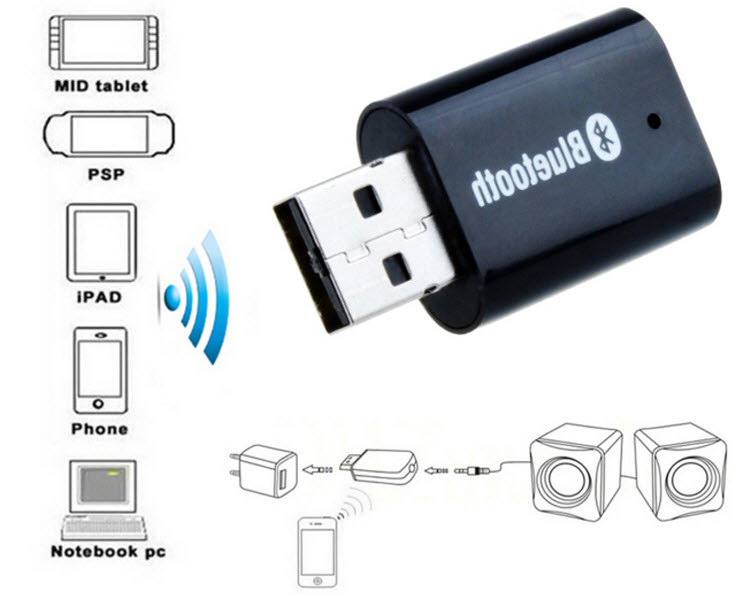 usb bluetooth kết nối âm thanh