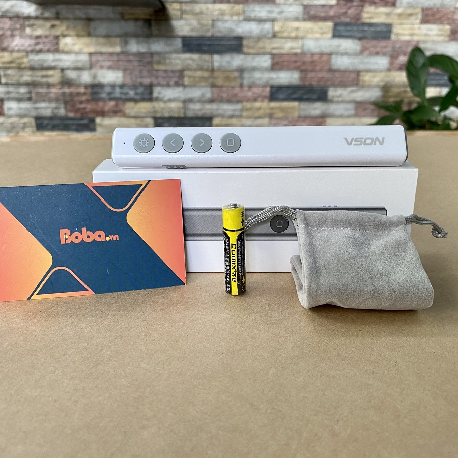 Bút laze trình chiếu slide chuyên nghiệp Vson M3 chính hãng