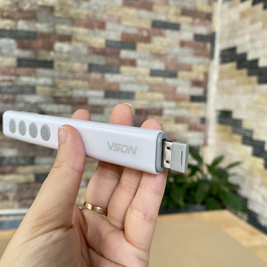 Bút laze trình chiếu slide chuyên nghiệp Vson M3 chính hãng