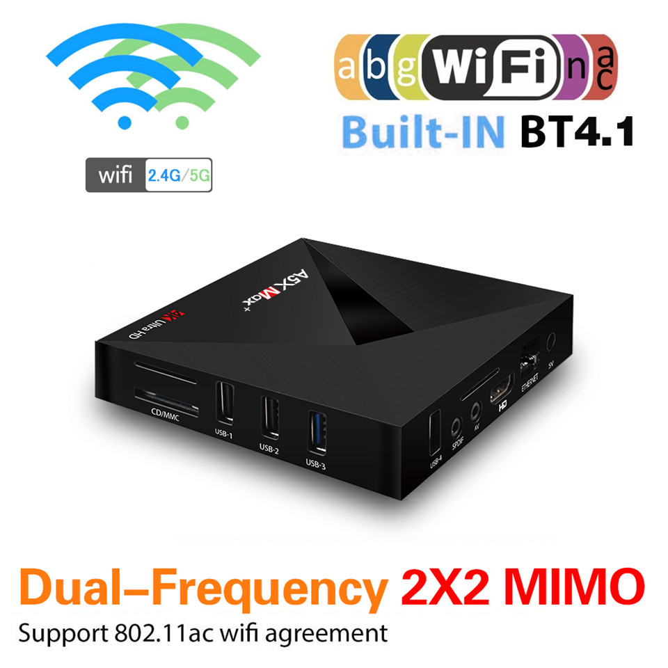 Khủng Long cấu hình smart box A5X - Ram 4GB - Android 7.1 N