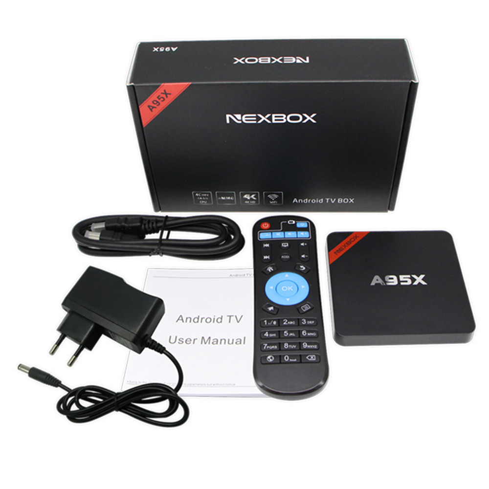 Android TV Box giá rẻ NEXBOX A95X