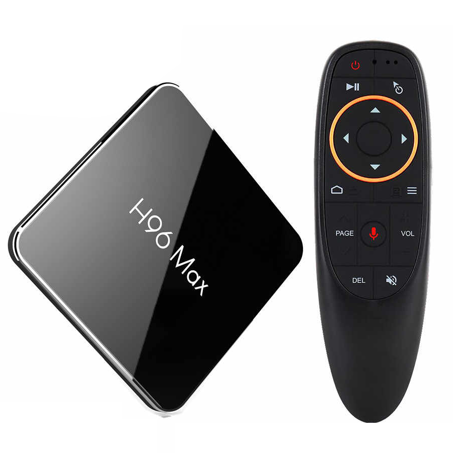 (Amlogic S905X2) Android TV Box H96 Max X2 Ram 4GB DDR4 Rom 64GB