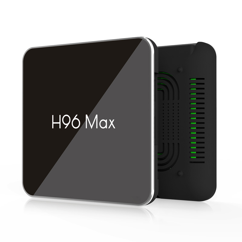 (Amlogic S905X2) Android TV Box H96 Max X2 Ram 4GB DDR4 Rom 64GB