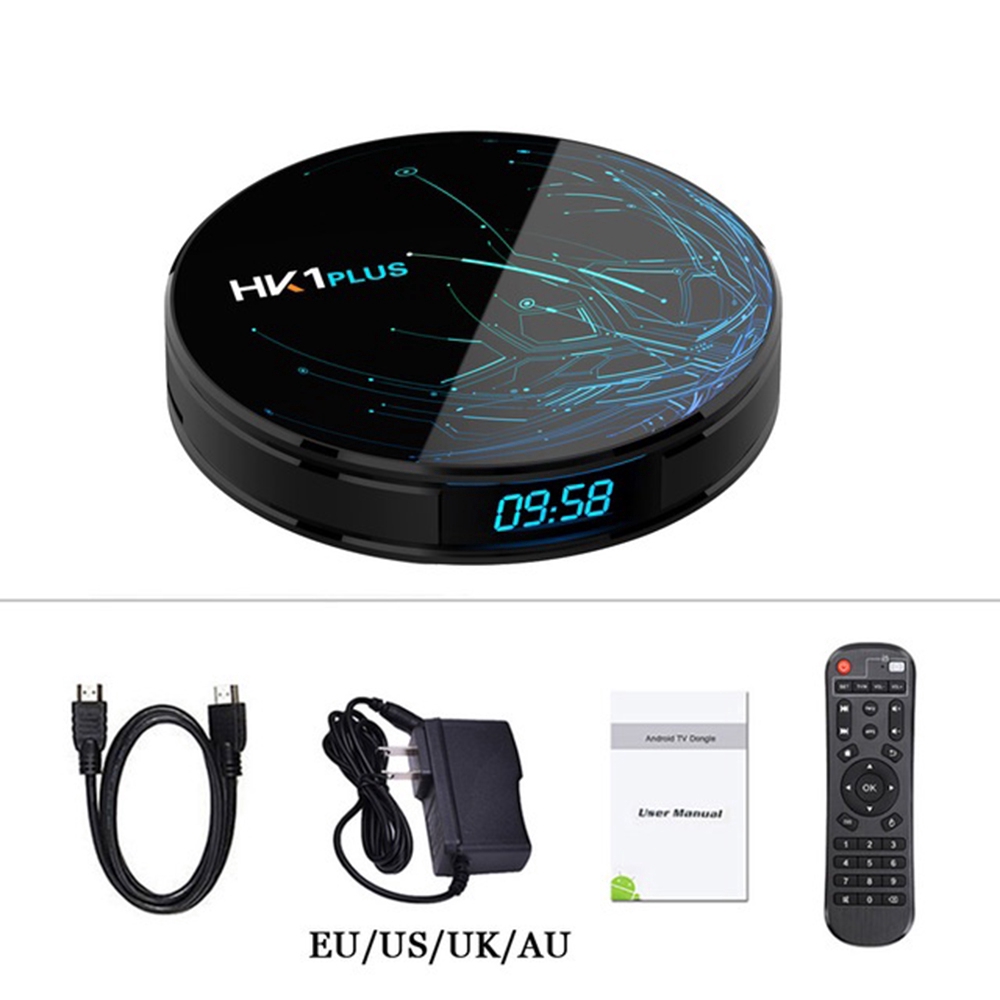 Android Box HK1 Max - Android 9.0 Ram 4GB 64GB Rom và Airmouse KM800V