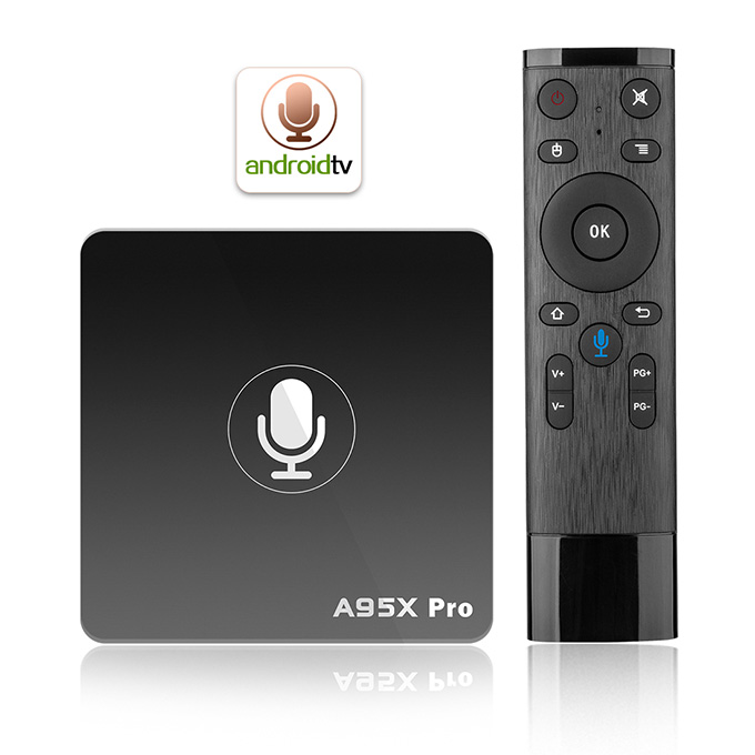Enybox A95X Pro - Điều khiển giọng nói - Android 7.1