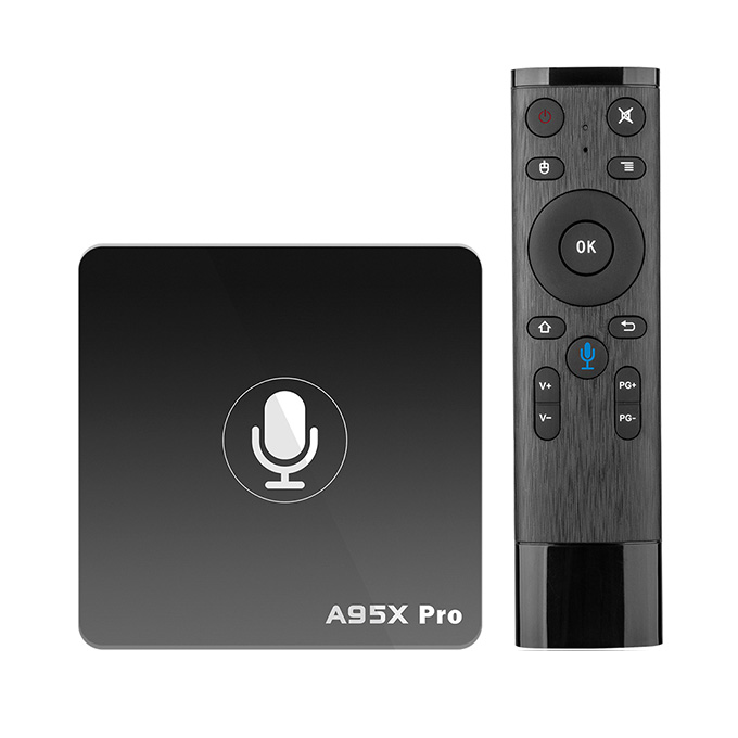 Enybox A95X Pro - Điều khiển giọng nói - Android 7.1