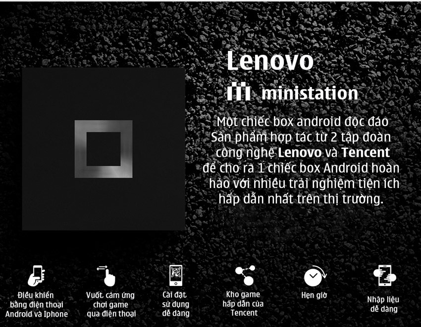 Lenovo Ministation VXC10 - Gaming Station (Tặng chuột bay KM800)