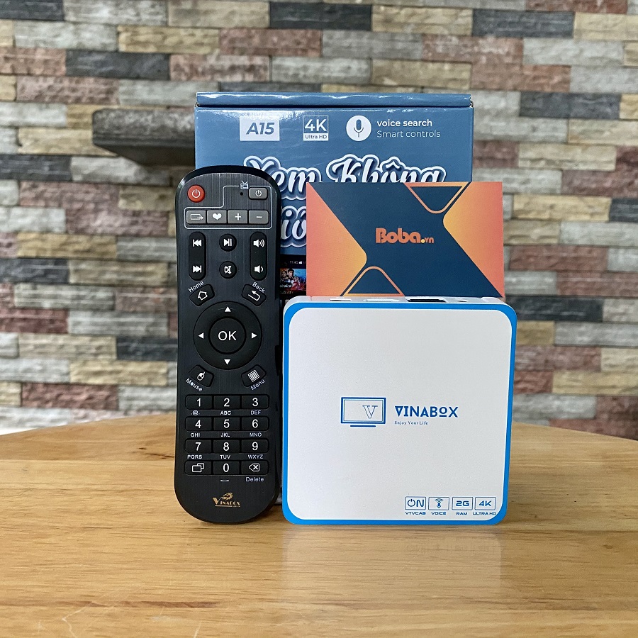 VINABOX A15 Tìm kiếm giọng nói đơn giản dễ sử dụng