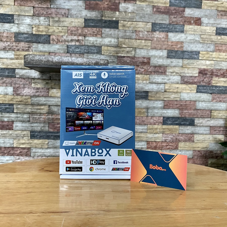 VINABOX A15 Tìm kiếm giọng nói đơn giản dễ sử dụng