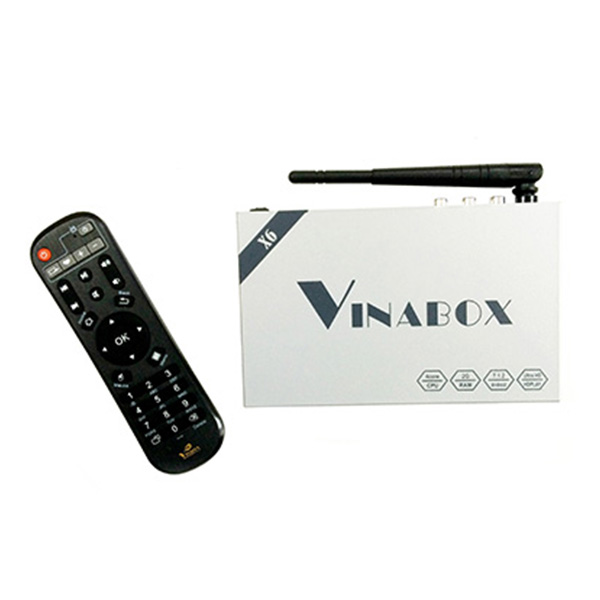 VinaBox X6 2019 - Ram 2G  hỗ trợ tìm kiếm bằng giọng nói