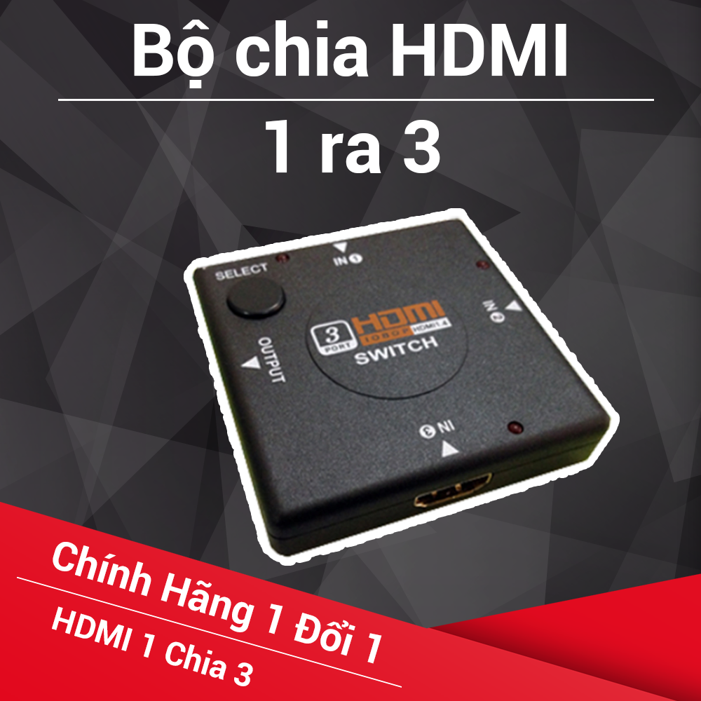 Bộ chia HDMI 3 ra 1