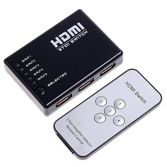 Bộ chuyển 5 cổng HDMI vào 1 cổng ra HDMI