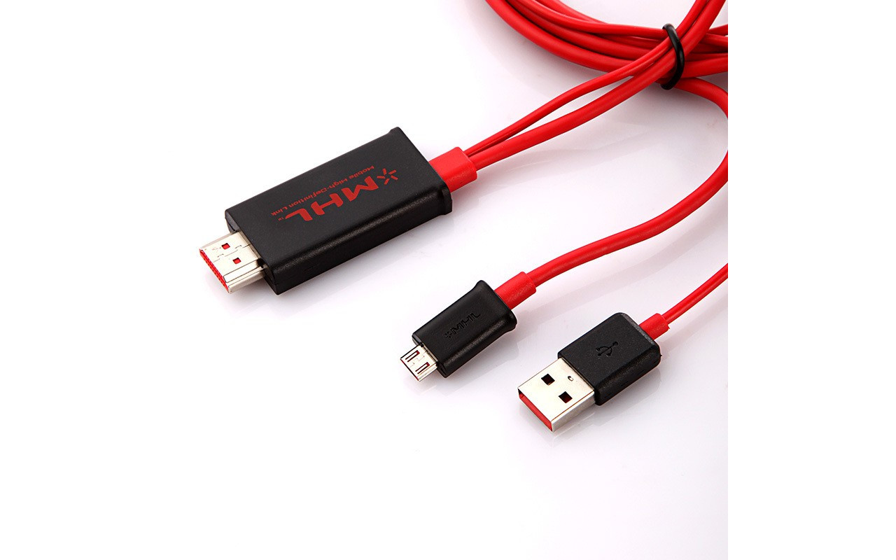 Cable MHL 2M- Kết nối Smartphone lên TV