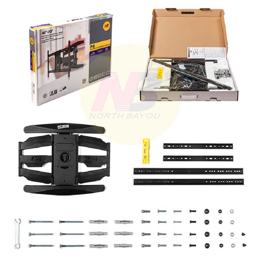 Giá treo tivi gắn tường NB - P6 dùng cho tivi từ 45-75 inch