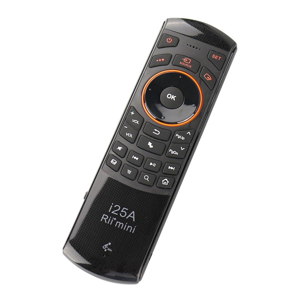 Bàn phím chuột bay Rii mini i25A [Chính Hãng]