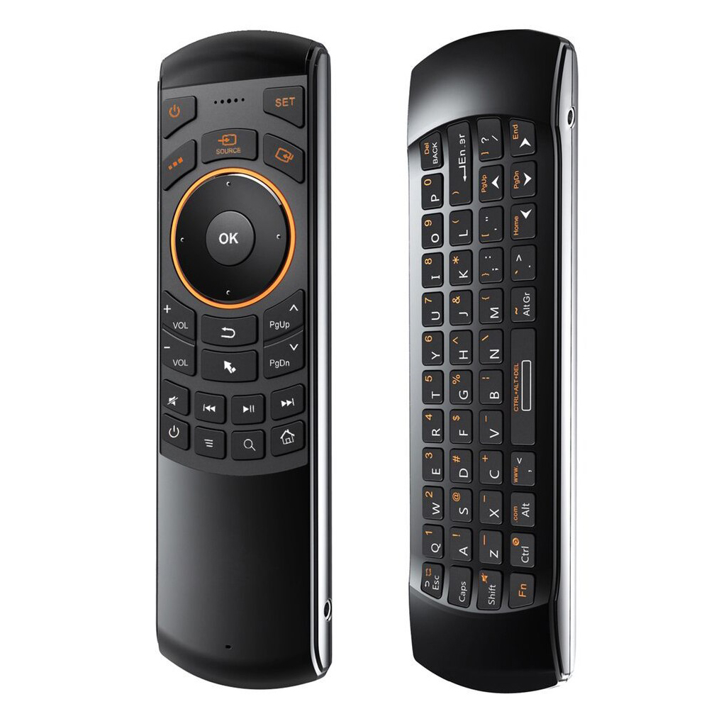 Bàn phím chuột bay Rii mini i25A [Chính Hãng]