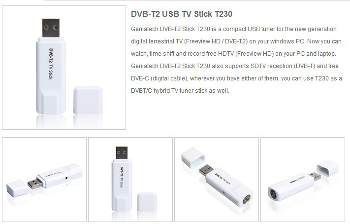 DVB-T2 Stick T230