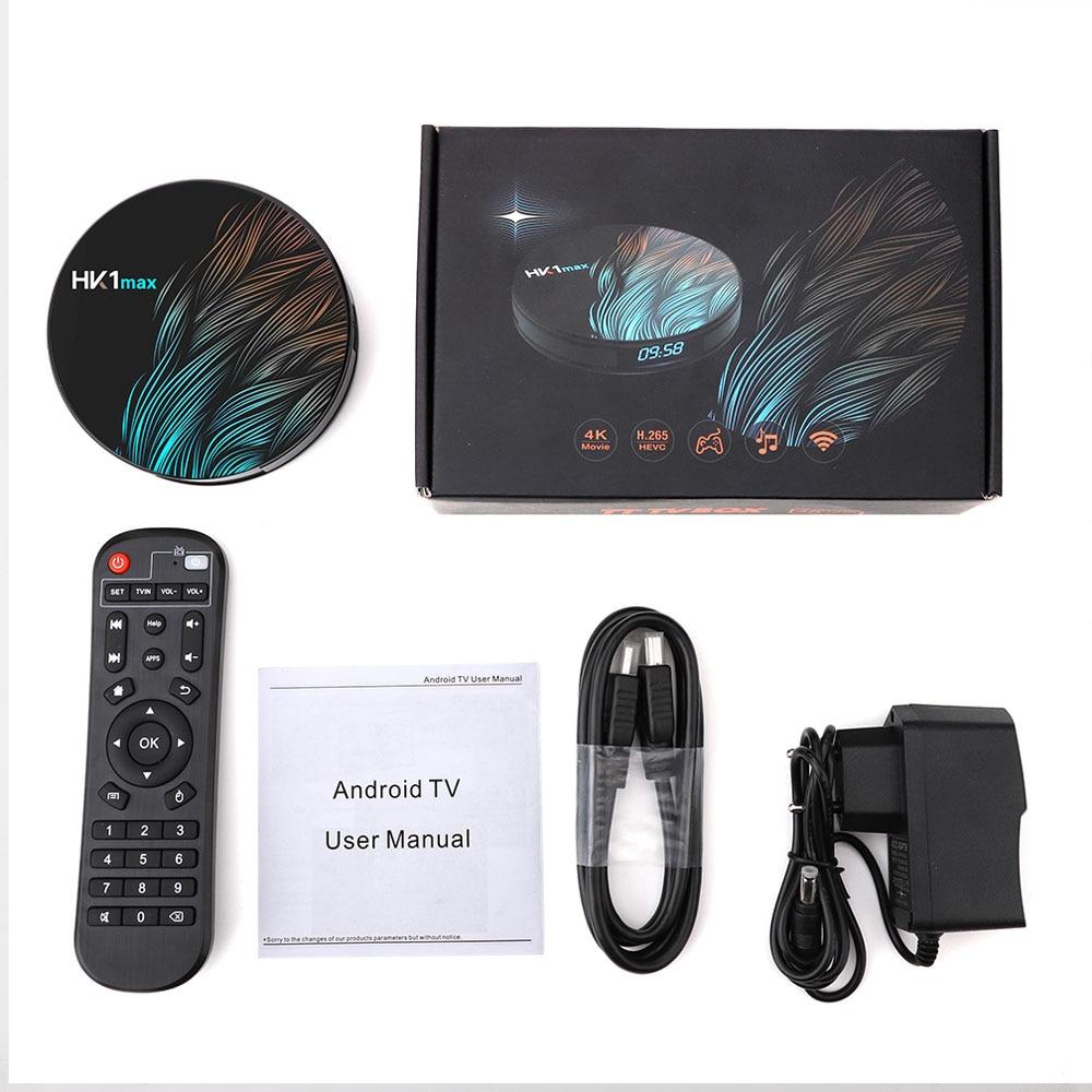 Android TV box HK1 Max - Android 9.0 Ram 4GB Rom 32GB RK3328