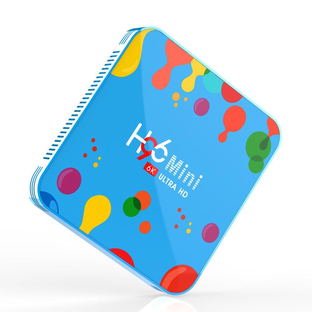 (6K) Android Box Mini H96 Android 9.0 Ram 4GB Rom 128GB With Wifi AC Dual