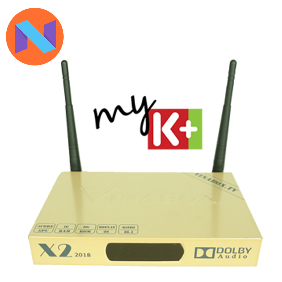 VinaBox X2 2018, Android 7.1.2 hỗ trợ giọng nói