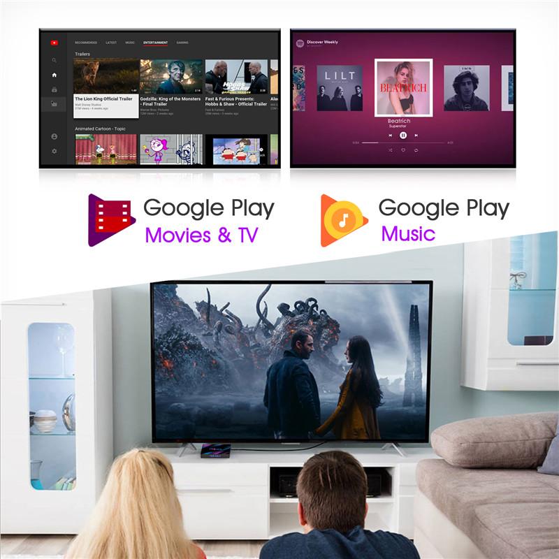 Enybox H96 MAX RK3318 2GB/16GB Android 9.0 TV Box - Kèm KM800V