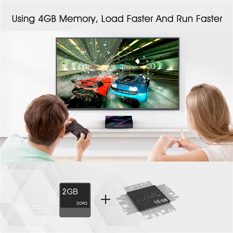 Enybox H96 MAX RK3318 2GB/16GB Android 9.0 TV Box - Kèm KM800V