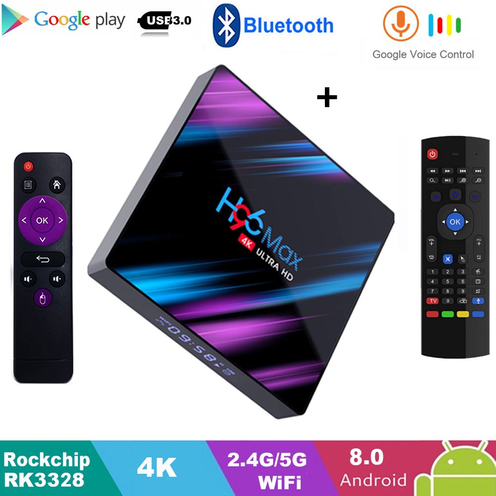 Enybox H96 MAX RK3318 2GB/16GB Android 9.0 TV Box - Kèm KM800V